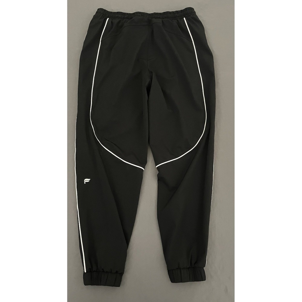 Fabletics Joggers Track Pants Women's Medium Black Stretch Lightweight Running - Picture 5 of 12